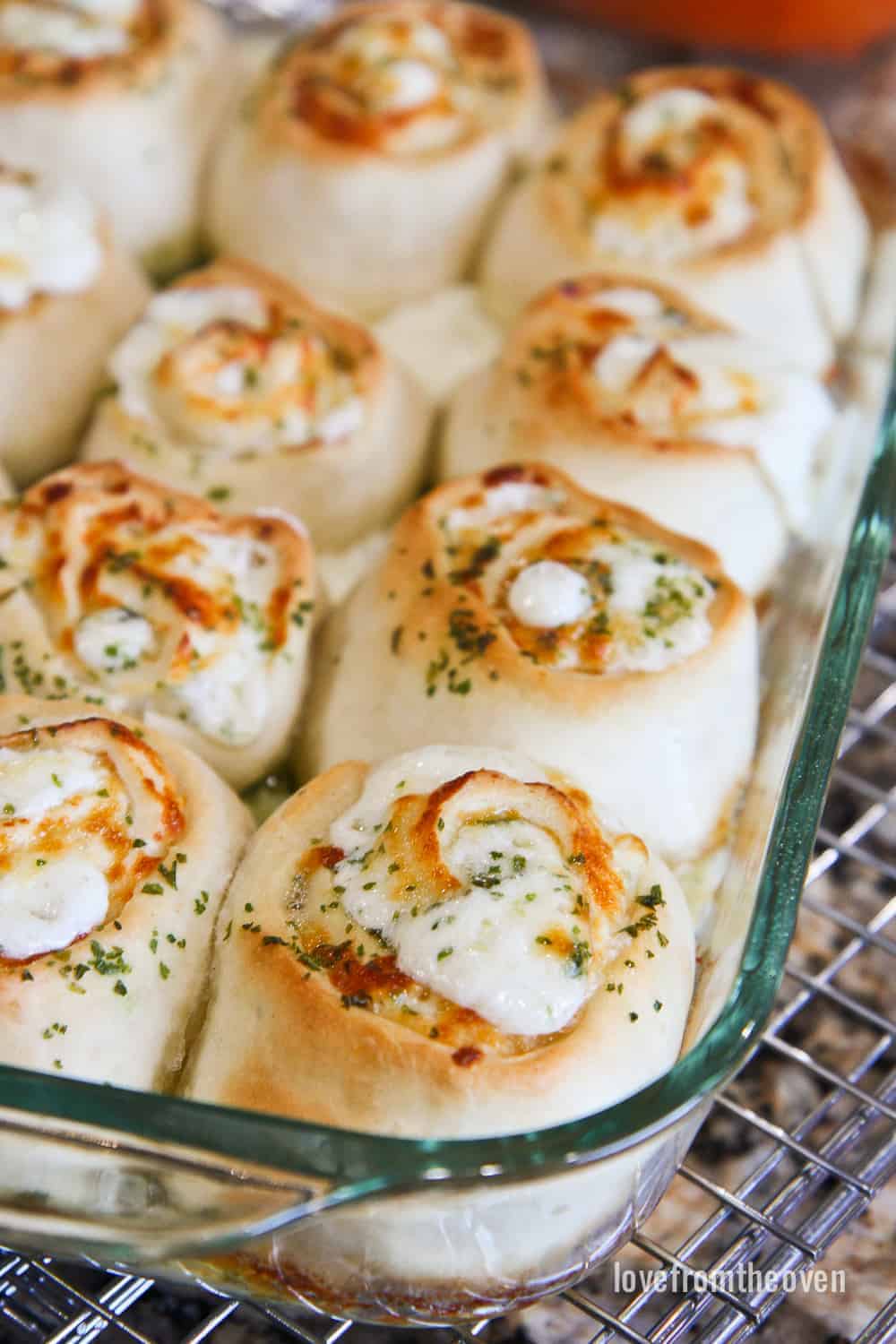 Cheese garlic rolls