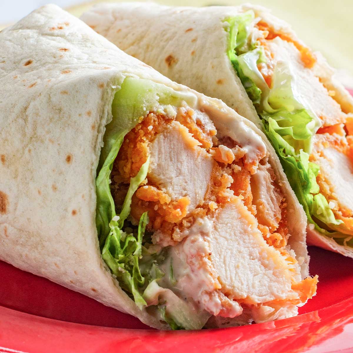 Crispy Chicken Wrap Recipe