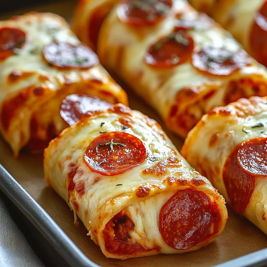 Cheesy Pepperoni Pizza Roll-Ups with Low-Carb Tortillas