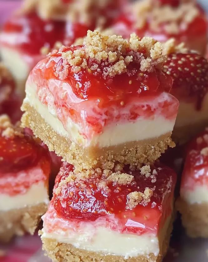 Strawberry Cheesecake Crunch Bites