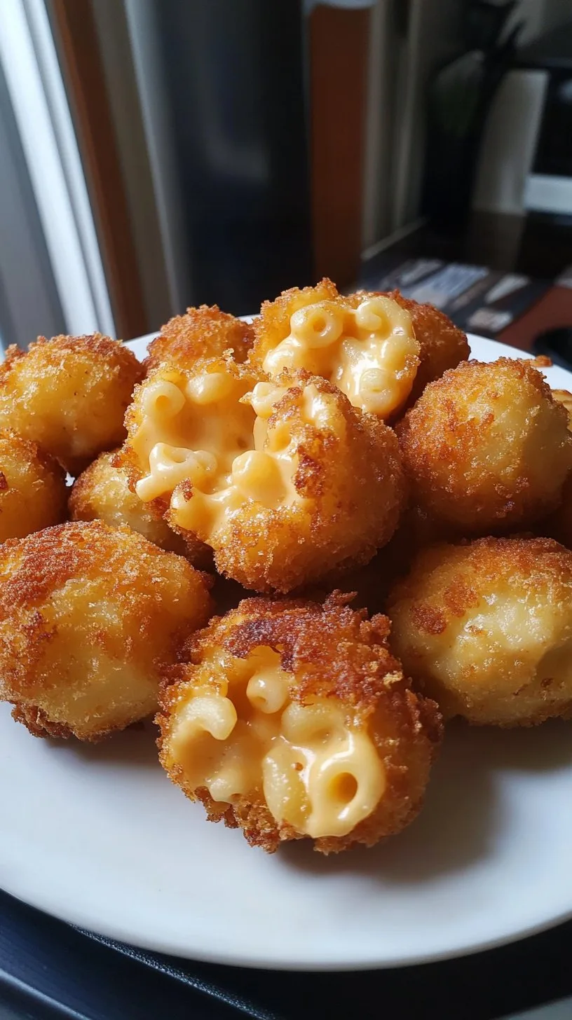 Fried Mac and Cheese Bites