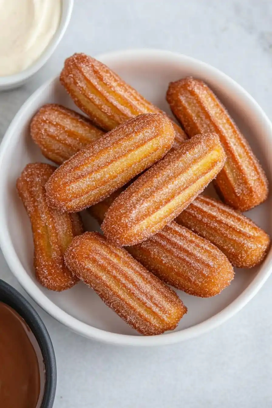Easy Baked Churro Bites