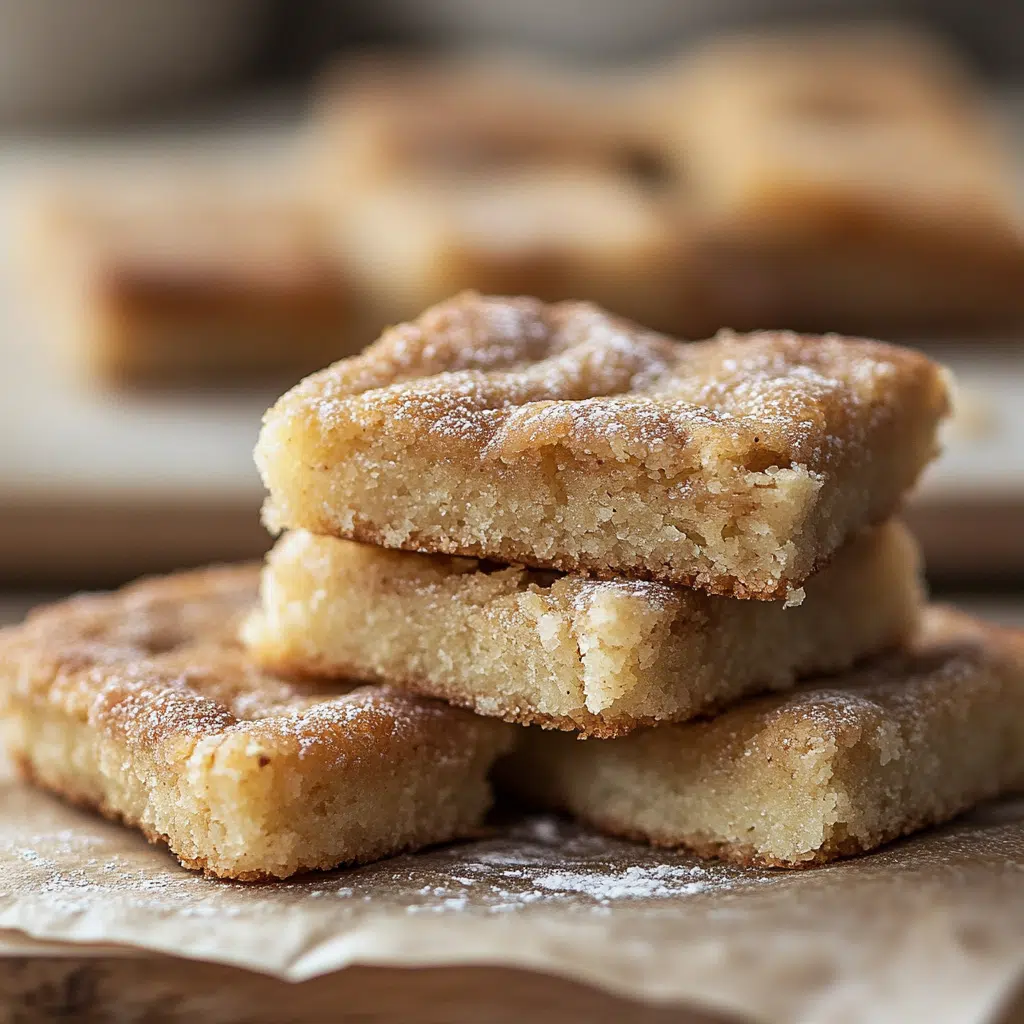 Easy Cinnamon Sugar Blondies – Sweet Fall Treat