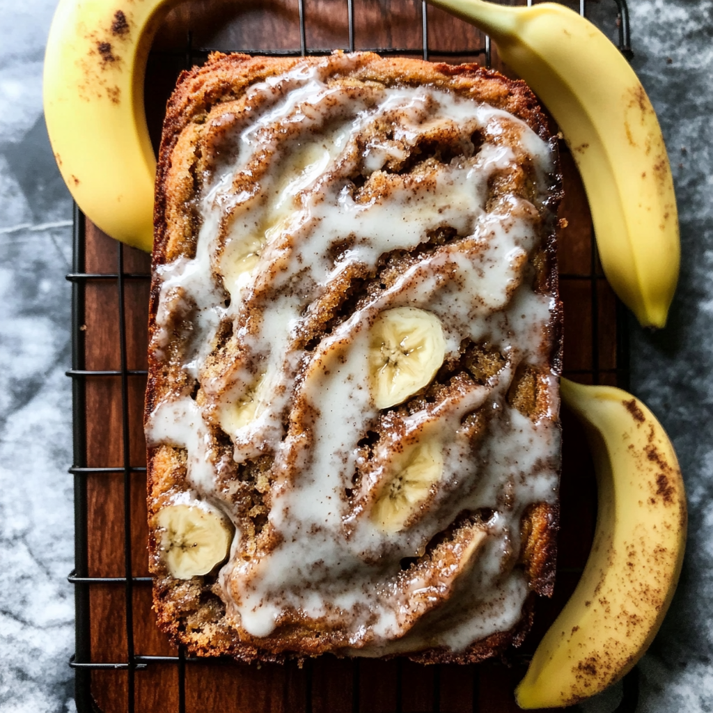 Homemade Cinnamon Swirl Banana Bread – Perfect for Brunch!