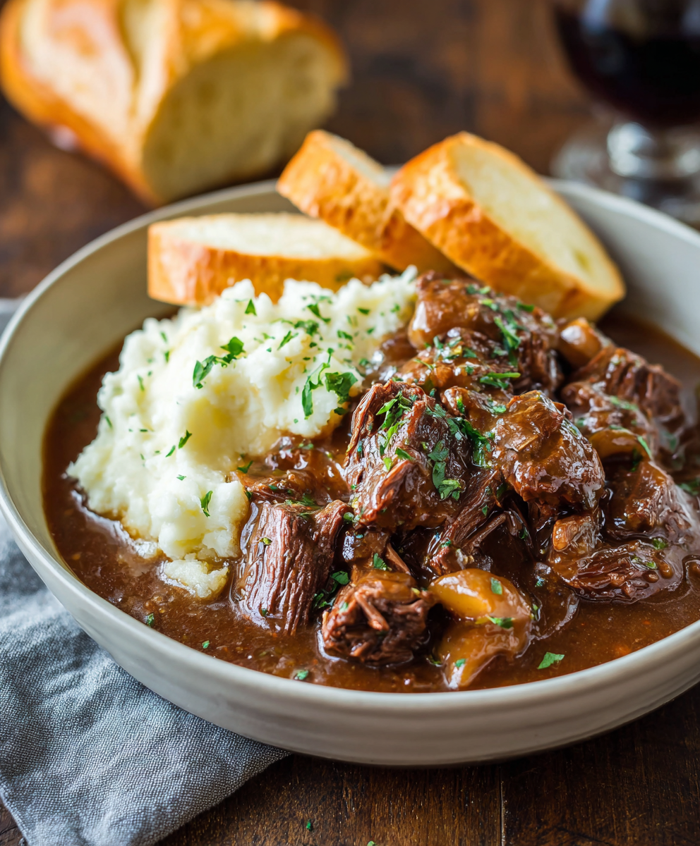 Easy Slow Cooker Beef Manhattan – Tender Comfort Food Classic