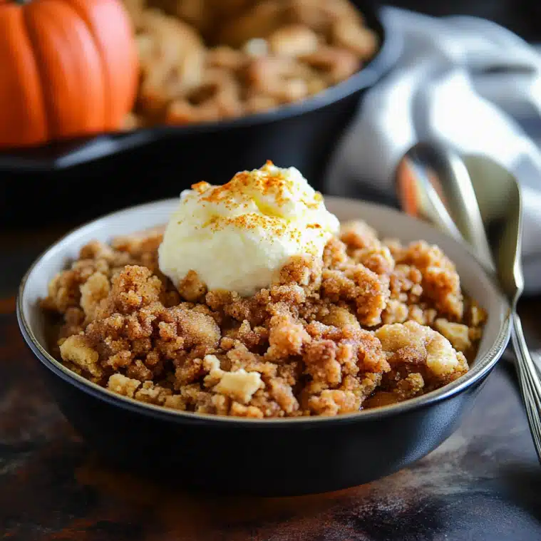 Pumpkin Pie Crumble