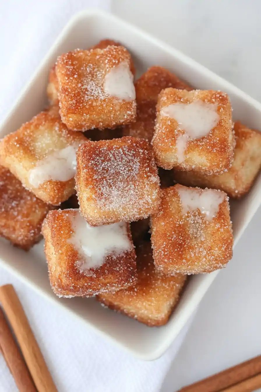 Easy Angel Cake Churro Bites Recipe