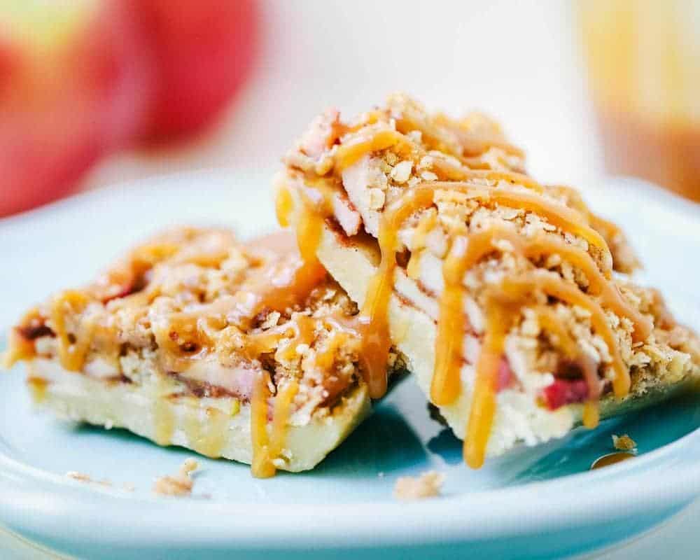 Irresistible Salted Caramel Apple Bars for Fall
