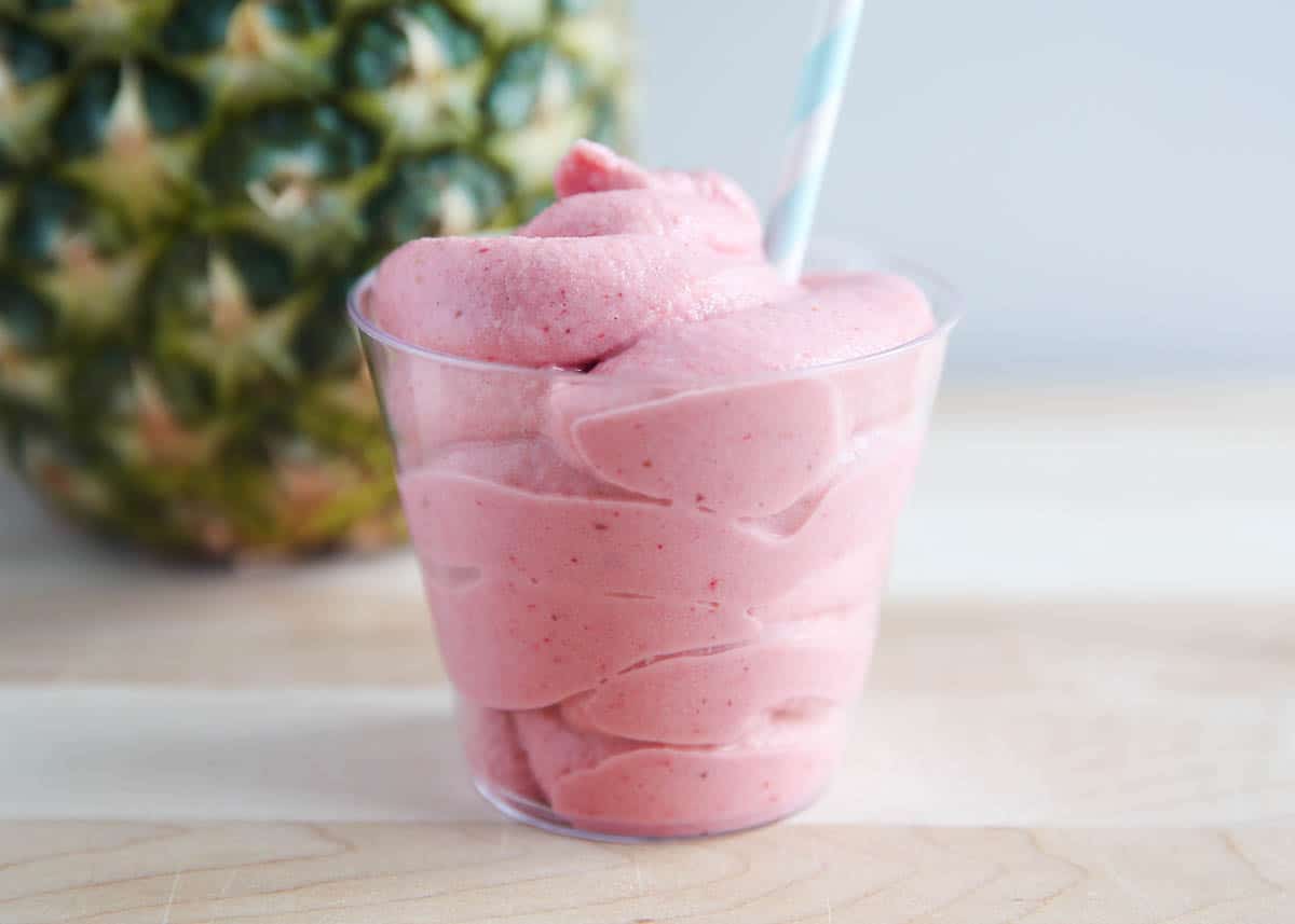 Frozen Strawberry Dole Whip Delight