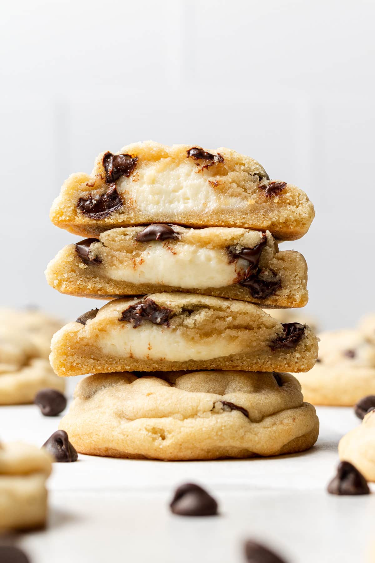 chocolate chip cheesecake cookies