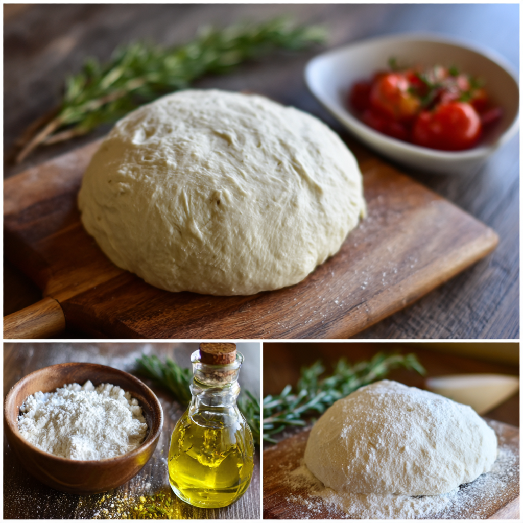 homemade pizza dough recipe easy