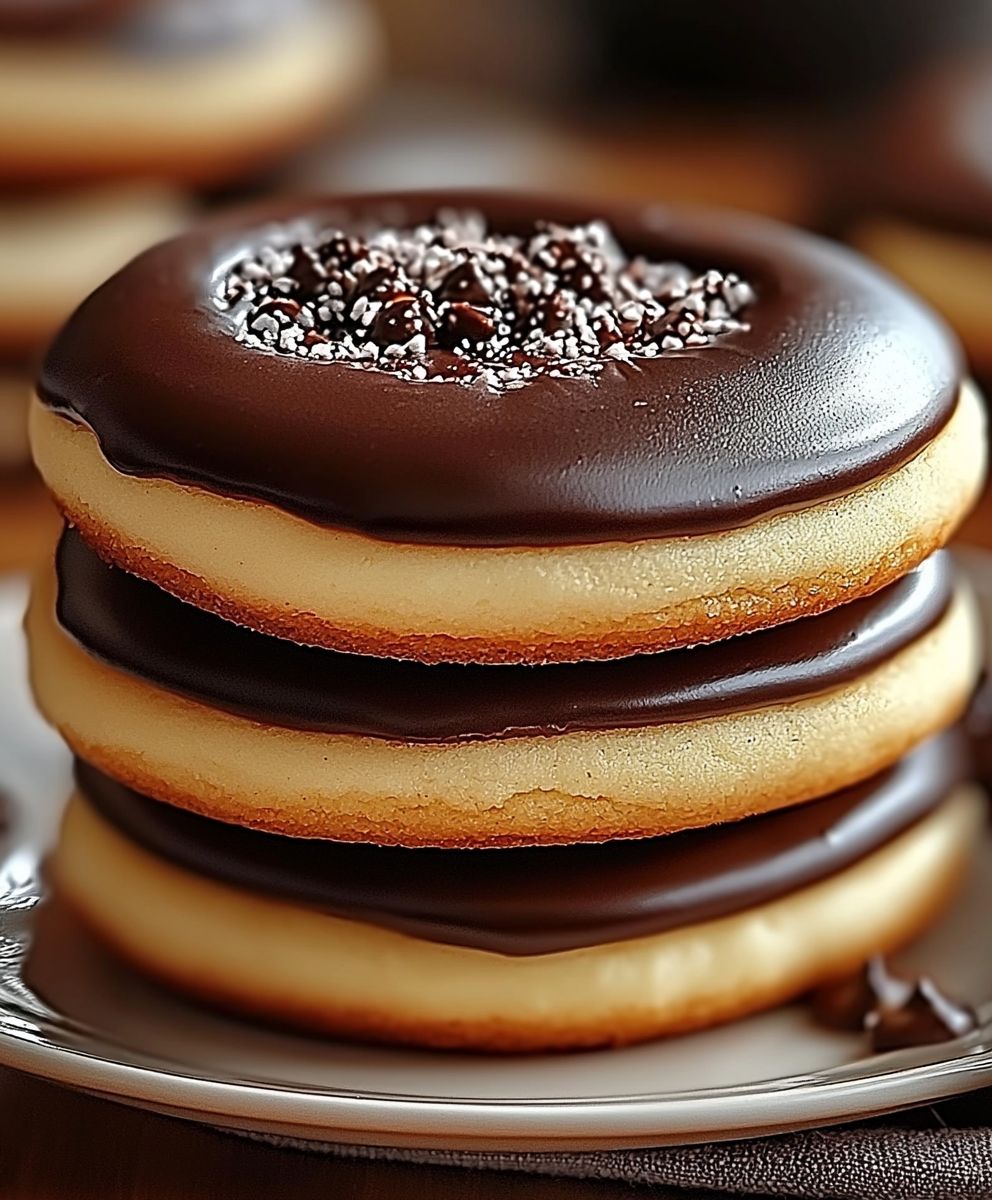 Boston Cream Pie Cookies – Easy, Fun Mini Dessert Bites for Parties