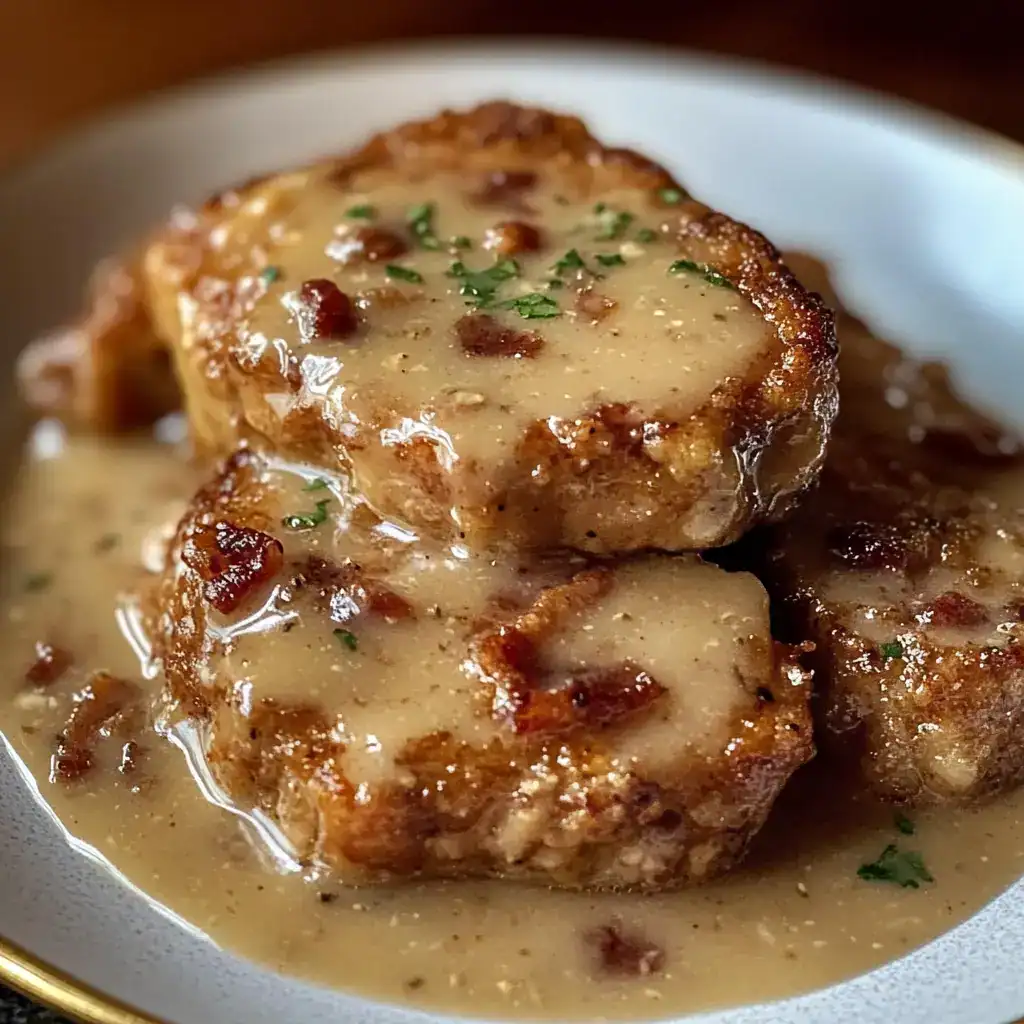 Country Fried Pork Chops with Bacon Gravy: Dinner Redefined