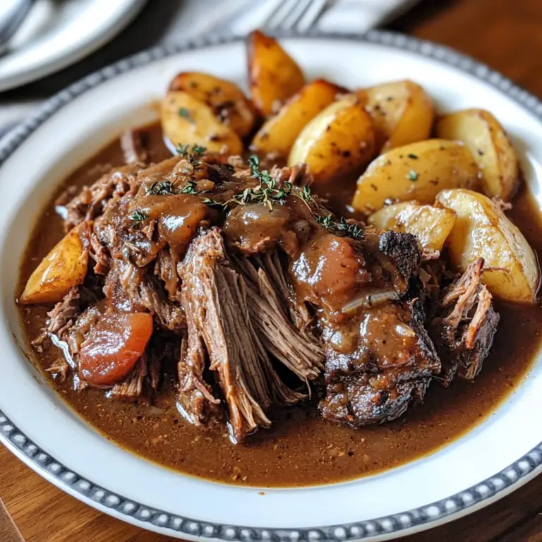Crock Pot Pot Roast – Tender, Flavorful, and Effortless