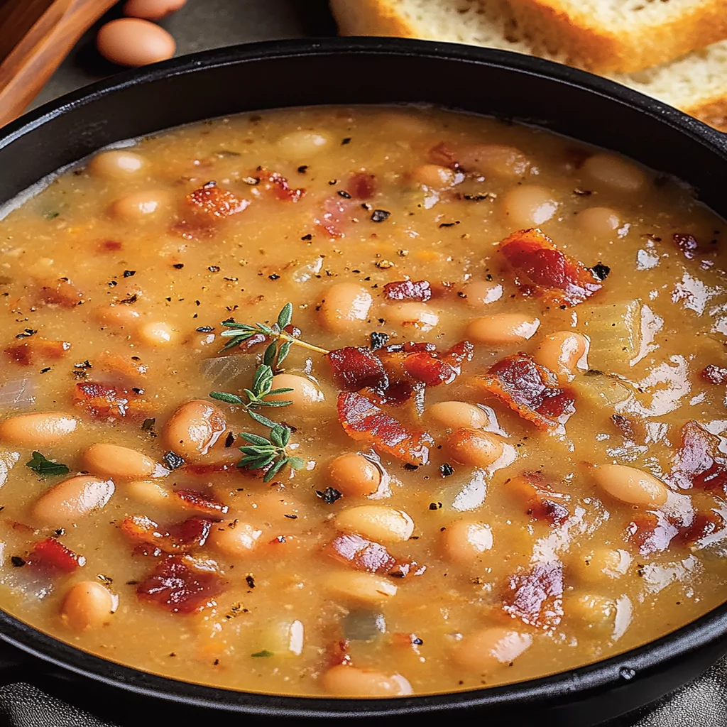 Bean with Bacon Soup