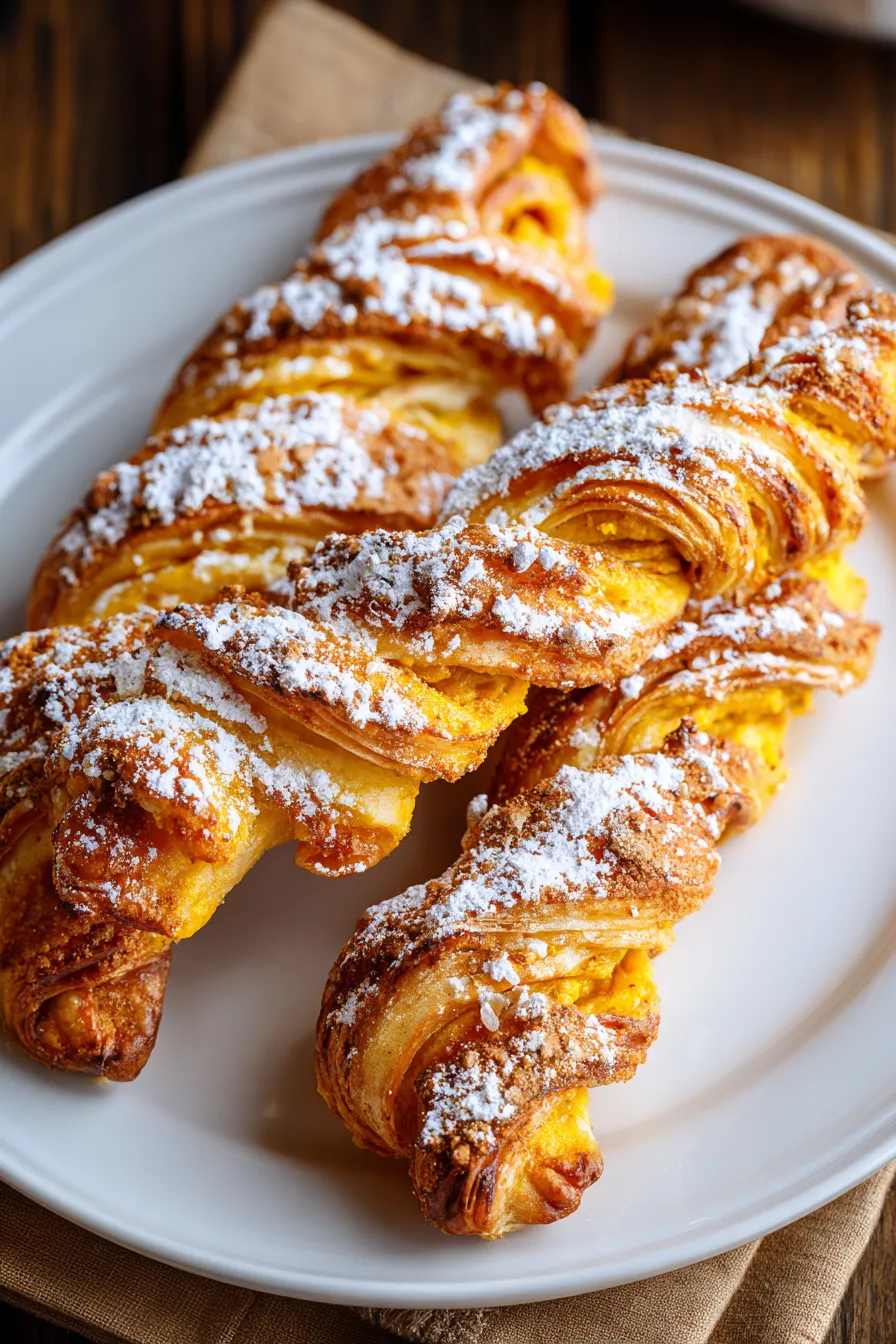Pumpkin Pie Twists