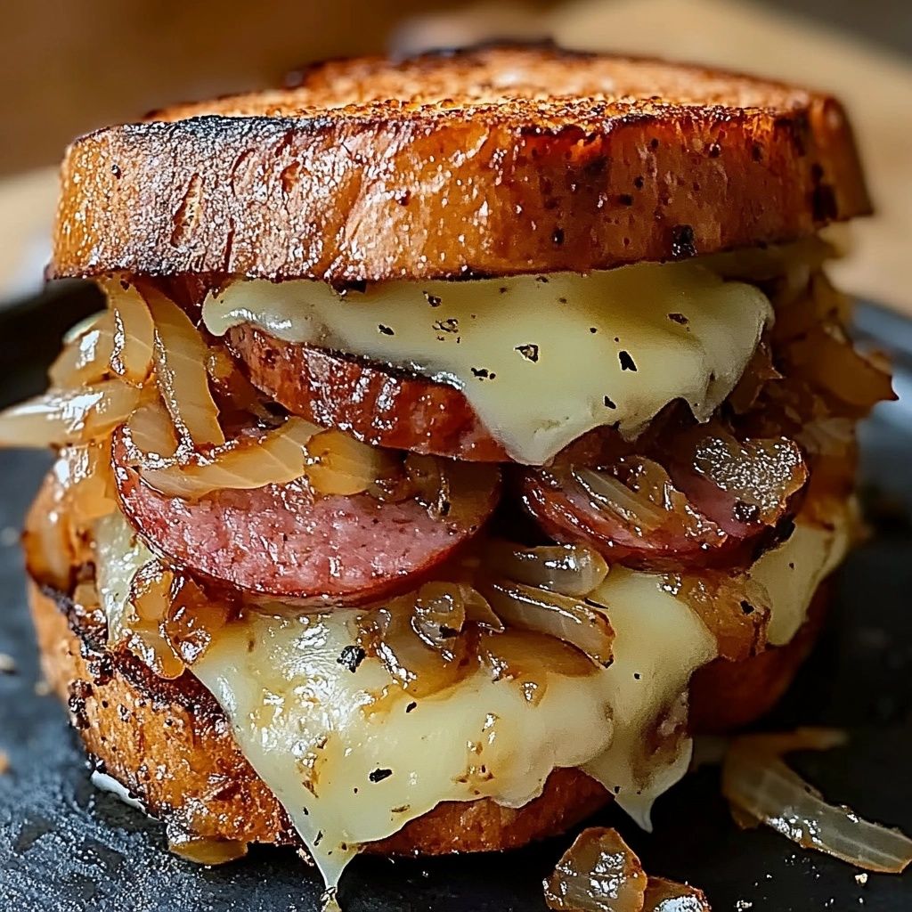 The Best Grilled Kielbasa Sandwiches with Sweet Onion Flavor