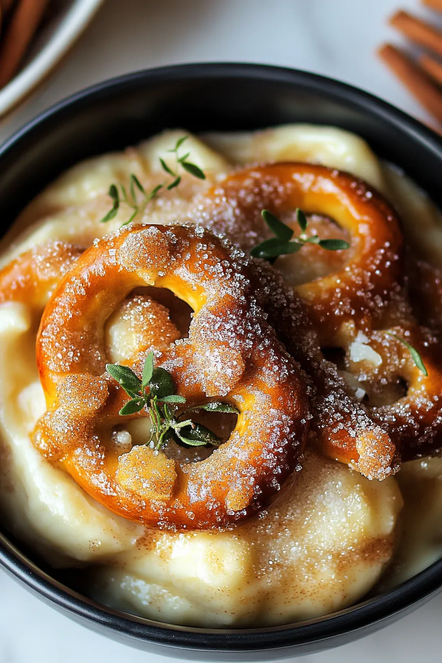 Cinnamon Sugar Soft Pretzels