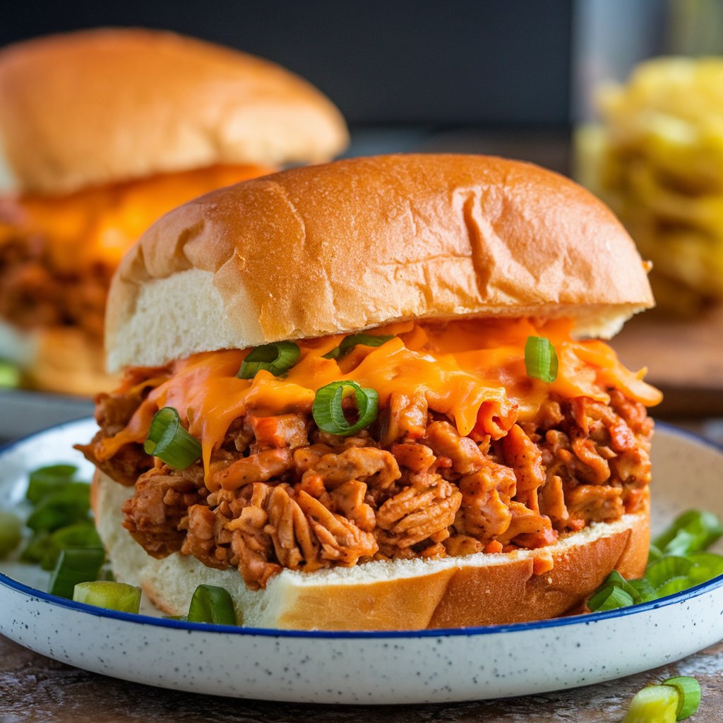 Easy Cajun Chicken Sloppy Joes Recipe