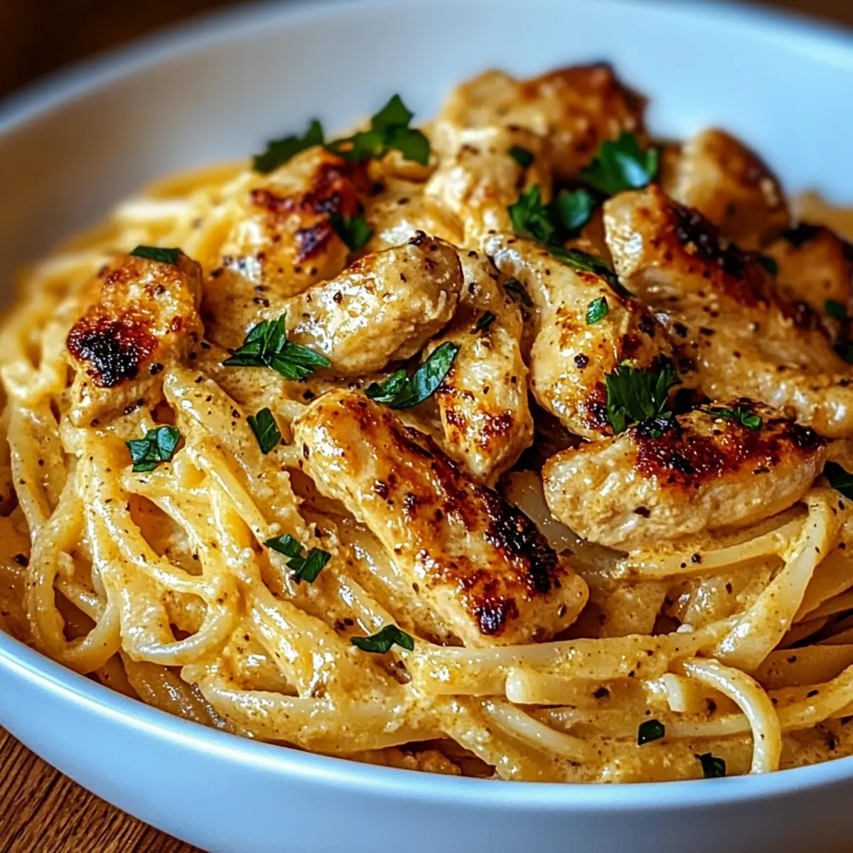 Easy Cowboy Butter Chicken Linguine for Busy Evenings