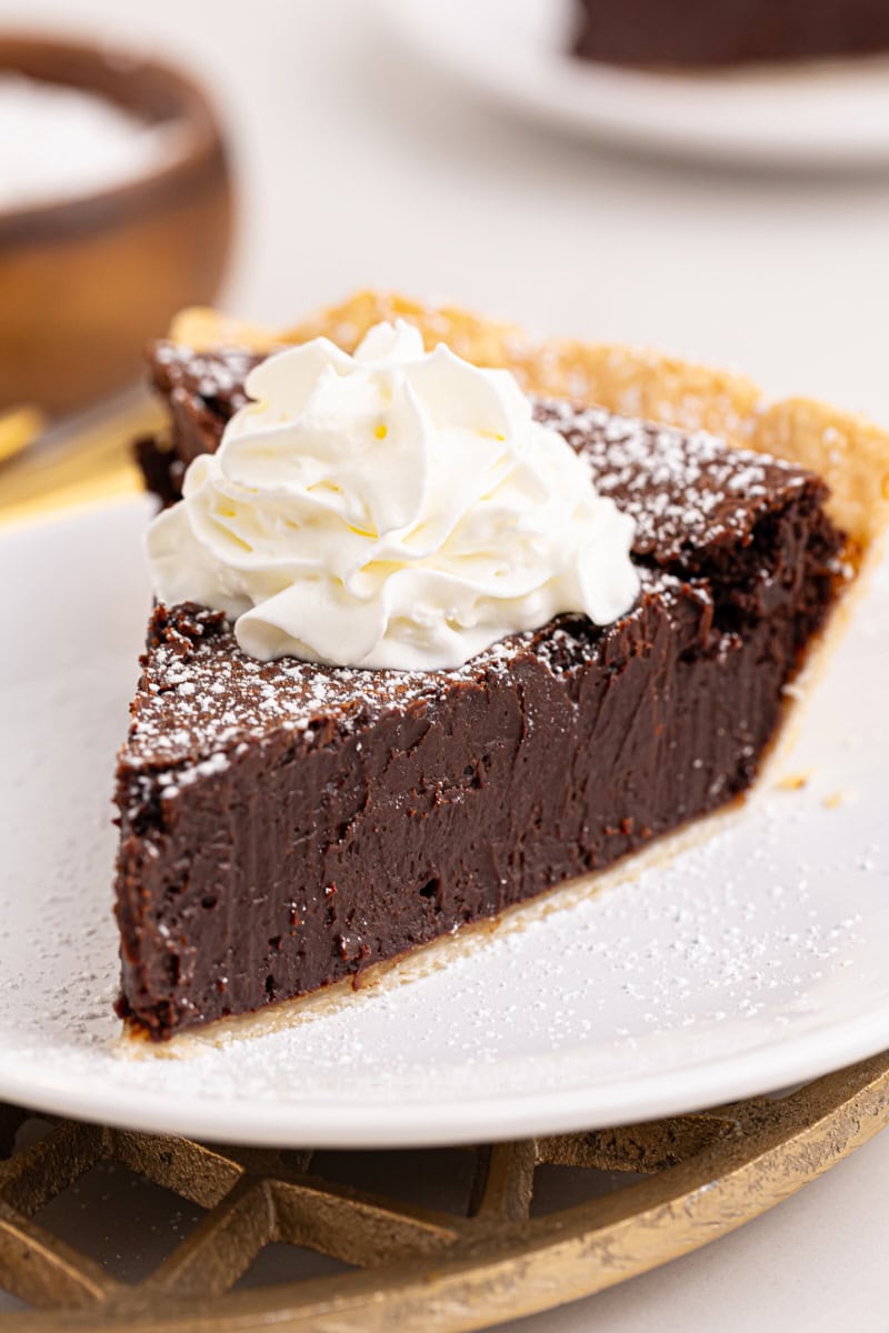 Decadent Hot Fudge Pie