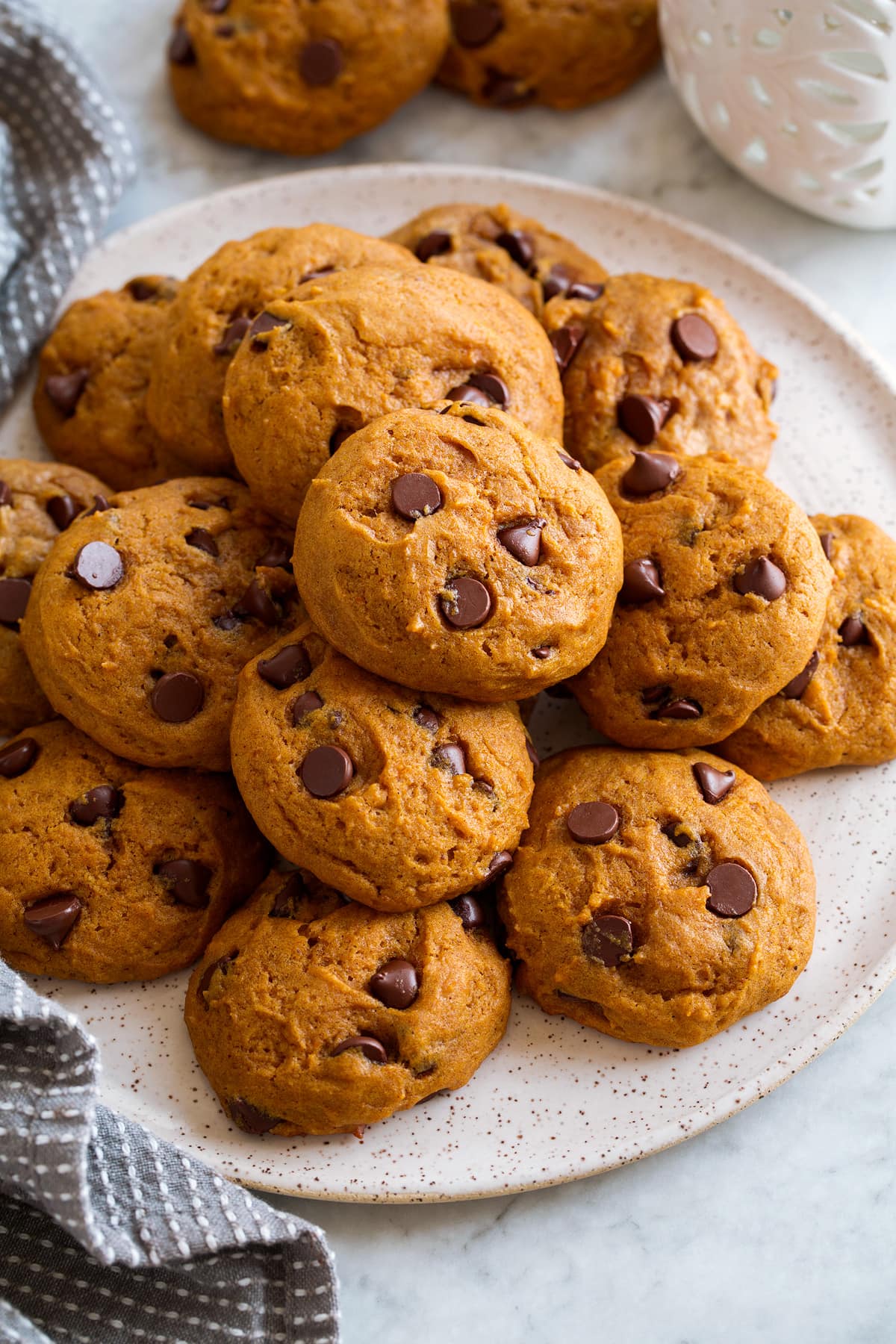 Pumpkin chocolate chip cookies
